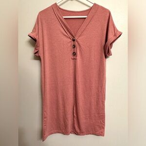 Shein Women’s Batwing Sleeve V-Neck Dress